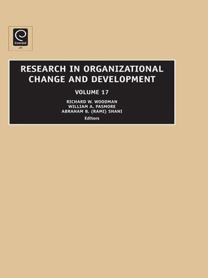 cover image of Research in Organizational Change and Development, Volume 17